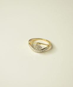 Alternative view of The Delyth Diamond Ring