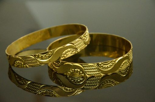 22k Gold bangle design - Image 2