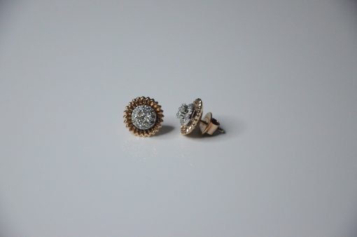 Diamond Eartha Cluster Stud