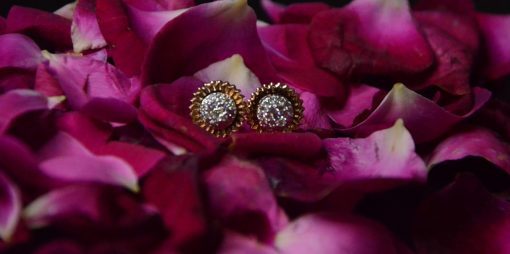 Diamond Eartha Cluster Stud - Image 4