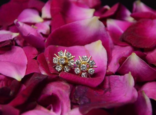 Diamond Stud Earring1.76Ct Daisy Floret - Image 5
