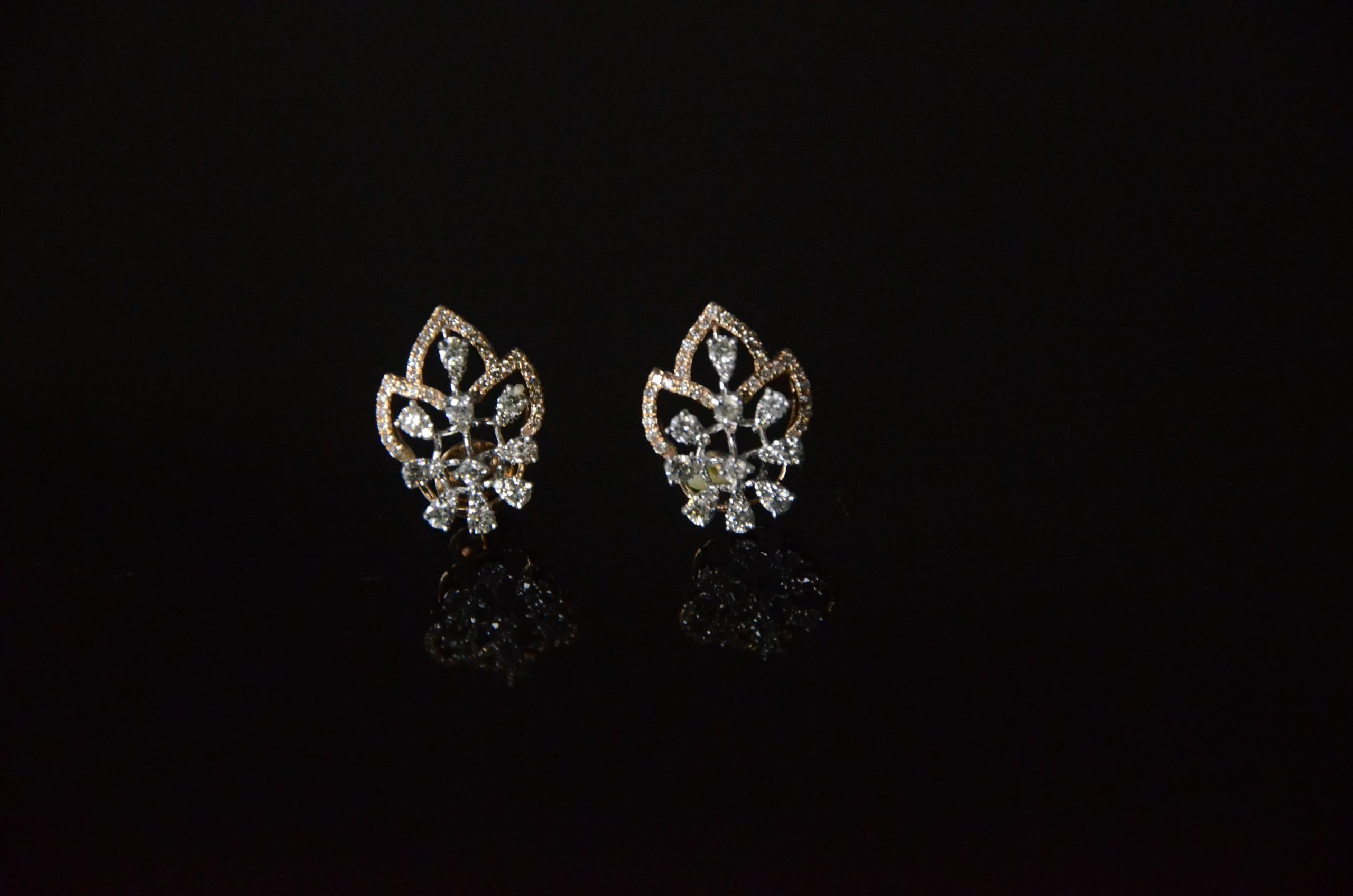 Carat Diamond Earrings Victory Ira Cutout