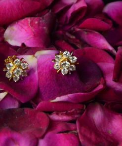 Alternative view of Diamond Stud Earring1.76Ct Daisy Floret