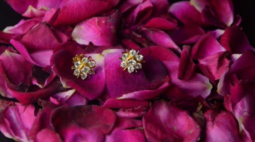 Diamond Stud Earring1.76Ct Daisy Floret - Image 2