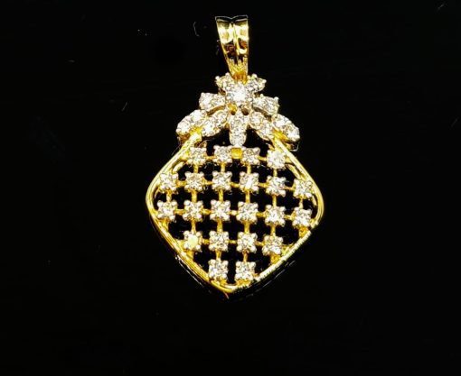 The Abegale Diamond Pendant-Set