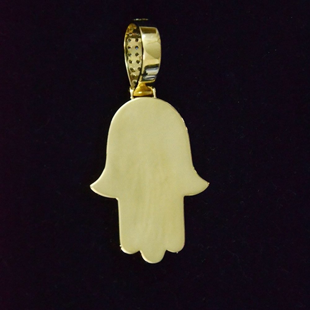 Customised Diamond Hand Pendant - Image 5