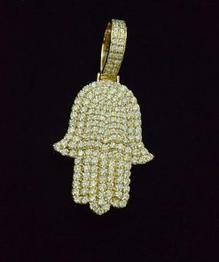 Customised Diamond Hand Pendant
