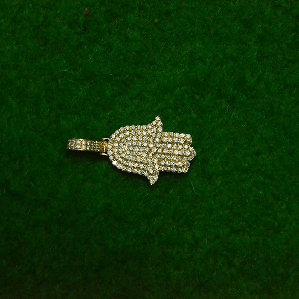 Customised Diamond Hand Pendant - Image 9