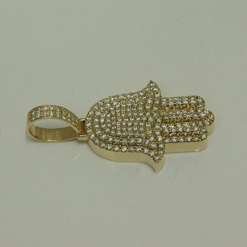 Customised Diamond Hand Pendant - Image 6