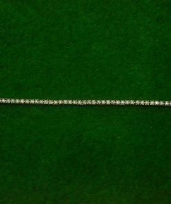 Alternative view of Single Line Twinkle Diamond Bracelet