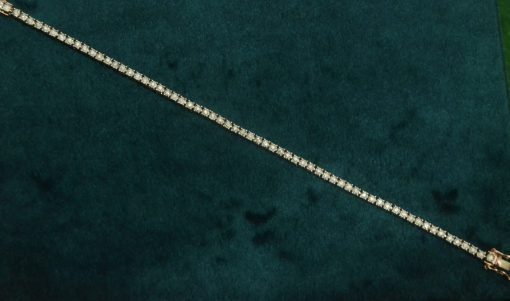 Single Line Twinkle Diamond Bracelet - Image 4
