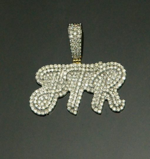 Diamond JTR Alphabet Pendant
