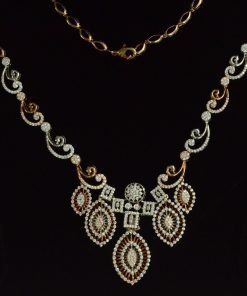 Alternative view of The Nishat Diamond Necklace
