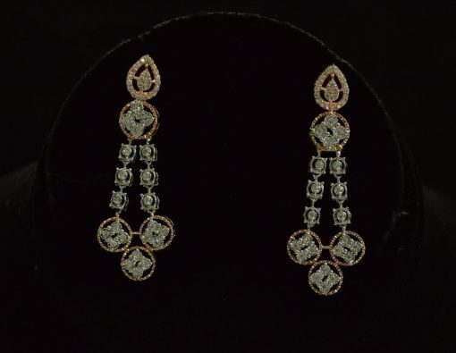 The Harmony Rose Gold Necklace with Diamonds - Image 2