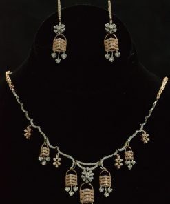 The Secret Love Lock Diamond Necklace
