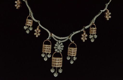 The Secret Love Lock Diamond Necklace - Image 3