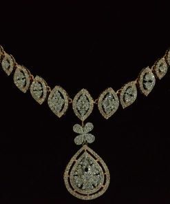 Alternative view of The Eternity Diamond Necklace