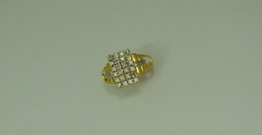 Round Diamond Statement Ring - Image 2