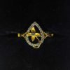 Drop Shape Diamond Ring