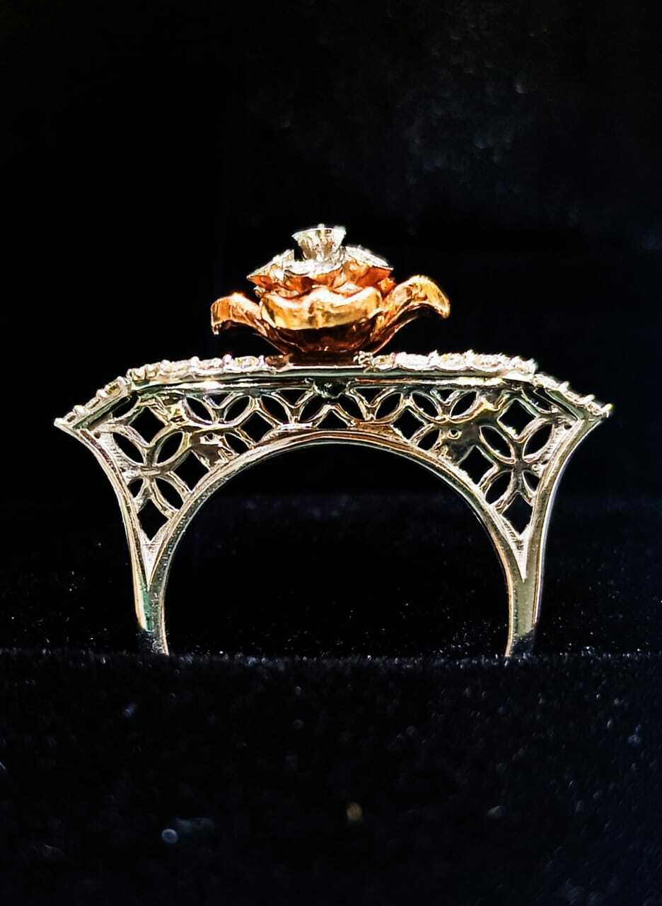 STRUCTURAL FLOWER WIDE RING
