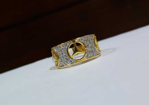 Mercedes Diamond Ring Band
