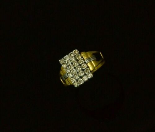 Round Diamond Statement Ring - Image 3