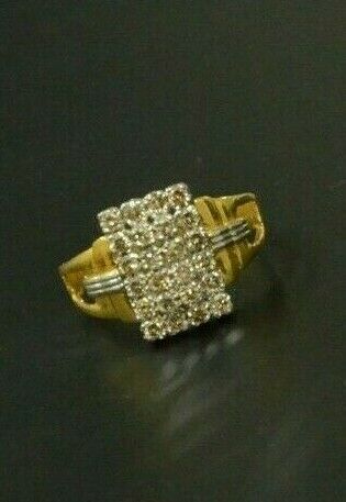 Round Diamond Statement Ring - Image 5