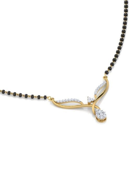 Vachya Diamond Mangalsutra - 14 - Image 3
