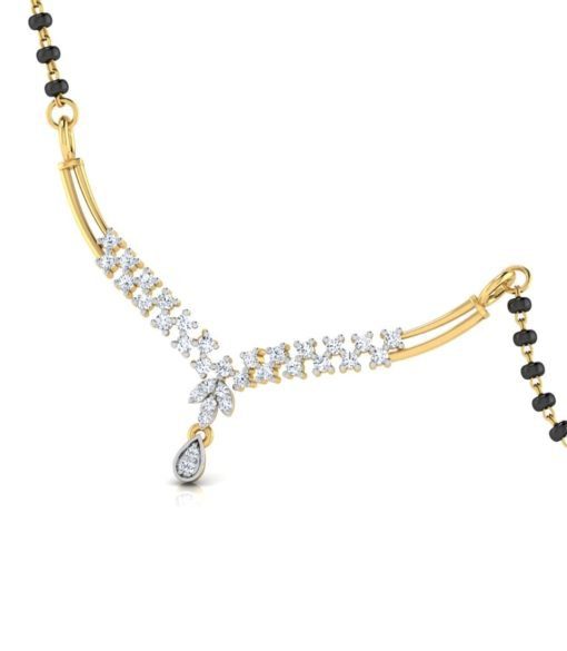 Vachya Diamond Mangalsutra - 13