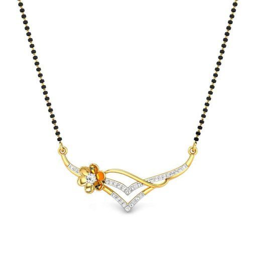 Vachya Diamond Mangalsutra - 12 - Image 4