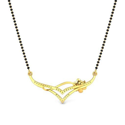 Vachya Diamond Mangalsutra - 12 - Image 2