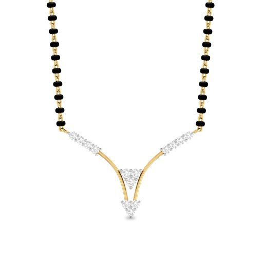 Vachya Diamond Mangalsutra - 5
