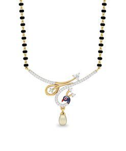 Vachya Diamond Mangalsutra - 3