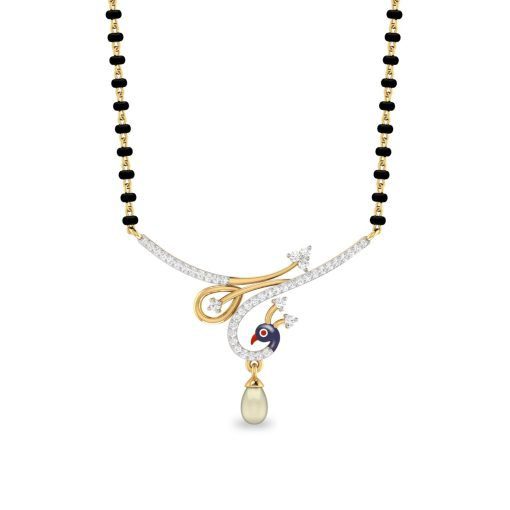 Vachya Diamond Mangalsutra - 3