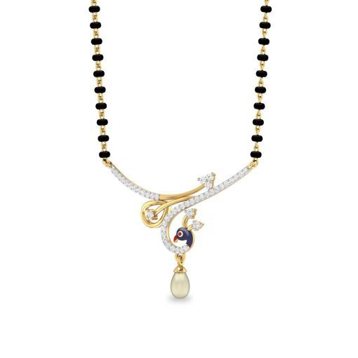 Vachya Diamond Mangalsutra - 3 - Image 5