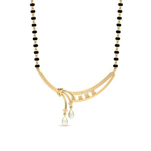 Vachya Diamond Mangalsutra - 6 - Image 4
