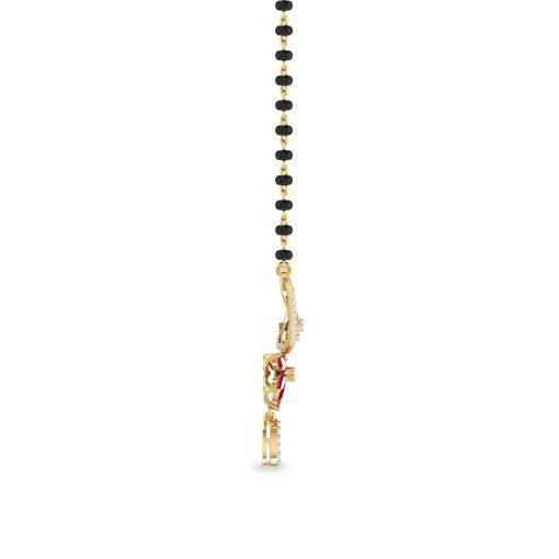 Vachya Diamond Mangalsutra - 1 - Image 3