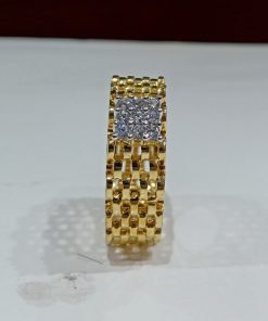 Alternative view of Cartier Style Gents Diamond Ring