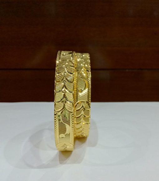 22k Hallmark Gold Bangles - Image 2