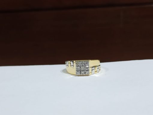 18K Gold & Natural Diamond