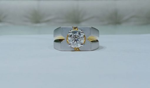 Gents Solitaire Diamond Ring