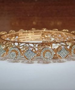 Alternative view of Pacheli Diamond Bangles -1