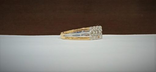 18kt Yellow Gold Diamond Ring - Image 2