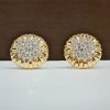 Light Weight Natural Diamond Studs Earrings - 6