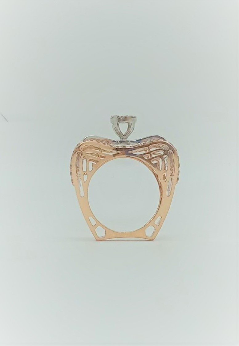 Glitter Cocktail Diamond Ring - Image 3