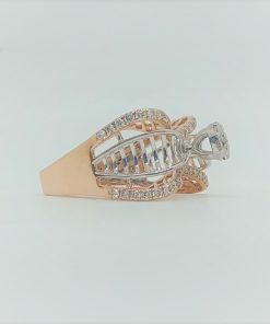 Alternative view of Glitter Cocktail Diamond Ring