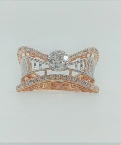 Glitter Cocktail Diamond Ring