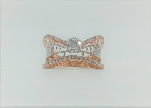 Glitter Cocktail Diamond Ring