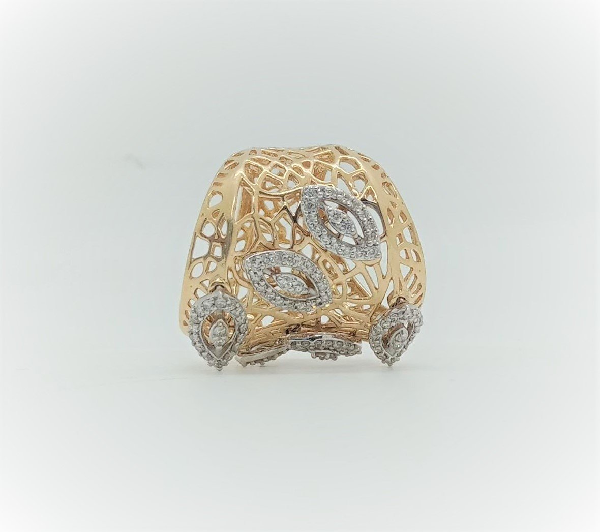 Charm Cocktail Diamond Ring - Image 4
