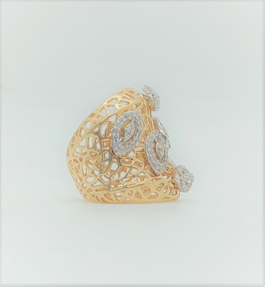 Charm Cocktail Diamond Ring - Image 2